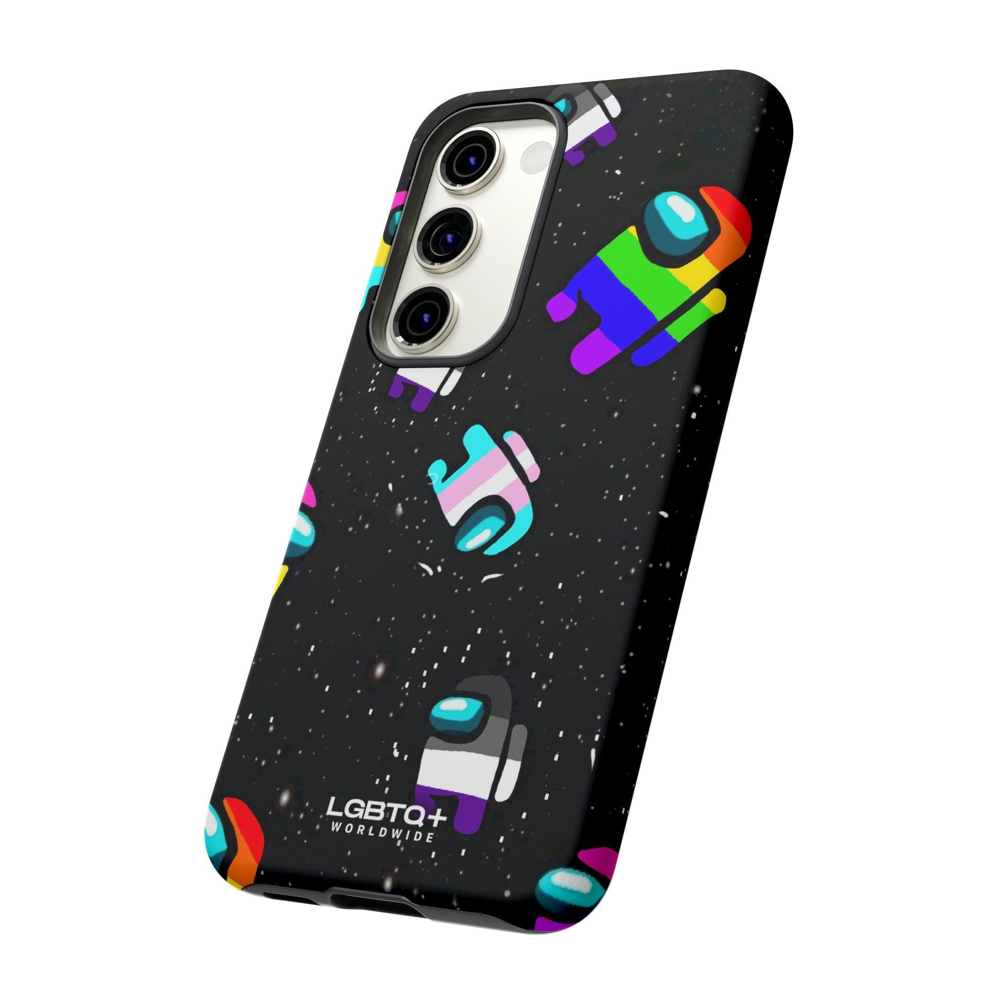 LGBTQWorldwide - ,,IMPOSTER" Doppelgehäuse Handyhülle Accessories, Glossy, iPhone Cases, Matte, Phone accessory, Phone Cases, Samsung Cases, Thermo, Valentine's Day Picks lgbtq Bekleidung Accessoires unisex Zubehör