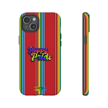 LGBTQWorldwide - ,,HAPPY PRIDE" Doppelgehäuse Handyhülle Accessories, Glossy, iPhone Cases, Matte, Phone accessory, Phone Cases, Samsung Cases, Thermo, Valentine's Day Picks lgbtq Bekleidung Accessoires unisex Zubehör