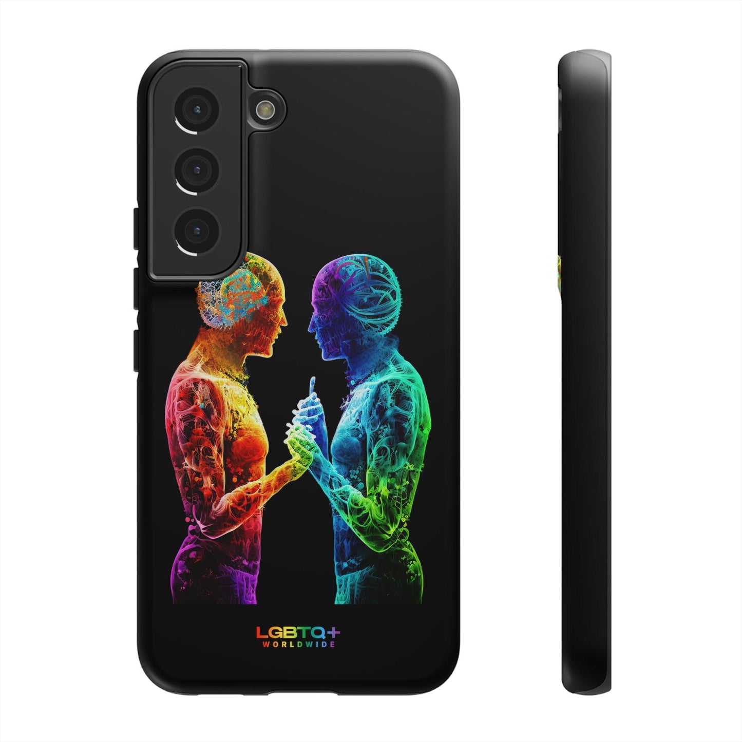 LGBTQWorldwide - ,,ZUSAMMEN" Doppelgehäuse Handyhülle Accessories, Glossy, iPhone Cases, Matte, Phone accessory, Phone Cases, Samsung Cases, tough, Valentine's Day Picks lgbtq Bekleidung Accessoires unisex Zubehör