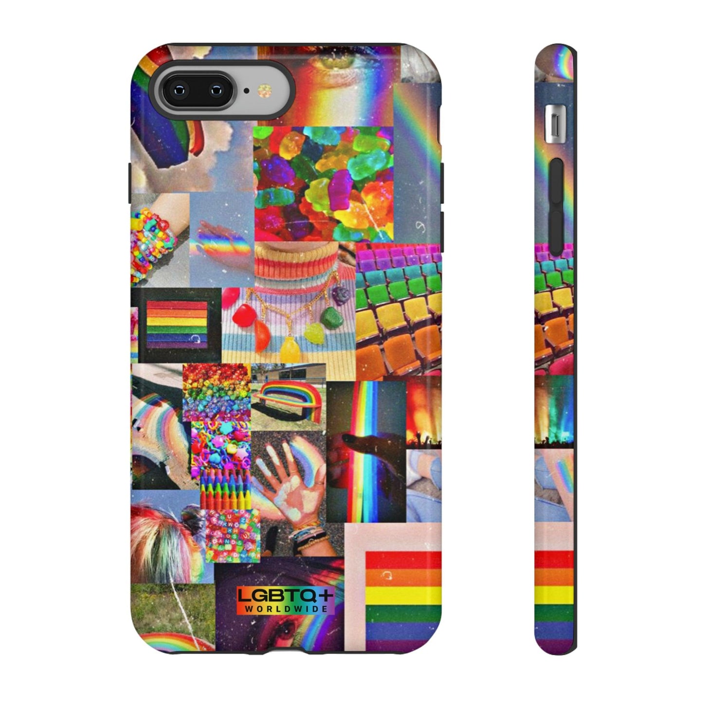 LGBTQWorldwide - ,,FARBEN" Doppelgehäuse Handyhülle Accessories, Glossy, iPhone Cases, Matte, Phone accessory, Phone Cases, Samsung Cases, Thermo, Valentine's Day Picks lgbtq Bekleidung Accessoires unisex Zubehör