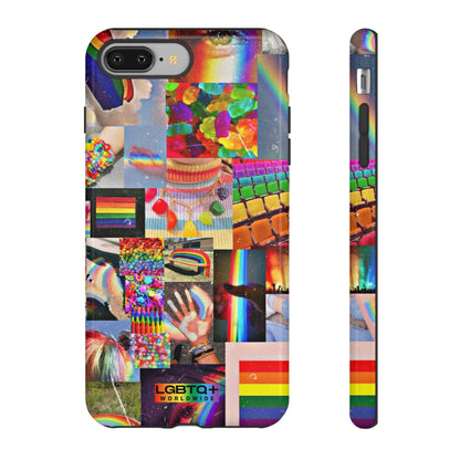 LGBTQWorldwide - ,,FARBEN" Doppelgehäuse Handyhülle Accessories, Glossy, iPhone Cases, Matte, Phone accessory, Phone Cases, Samsung Cases, Thermo, Valentine's Day Picks lgbtq Bekleidung Accessoires unisex Zubehör