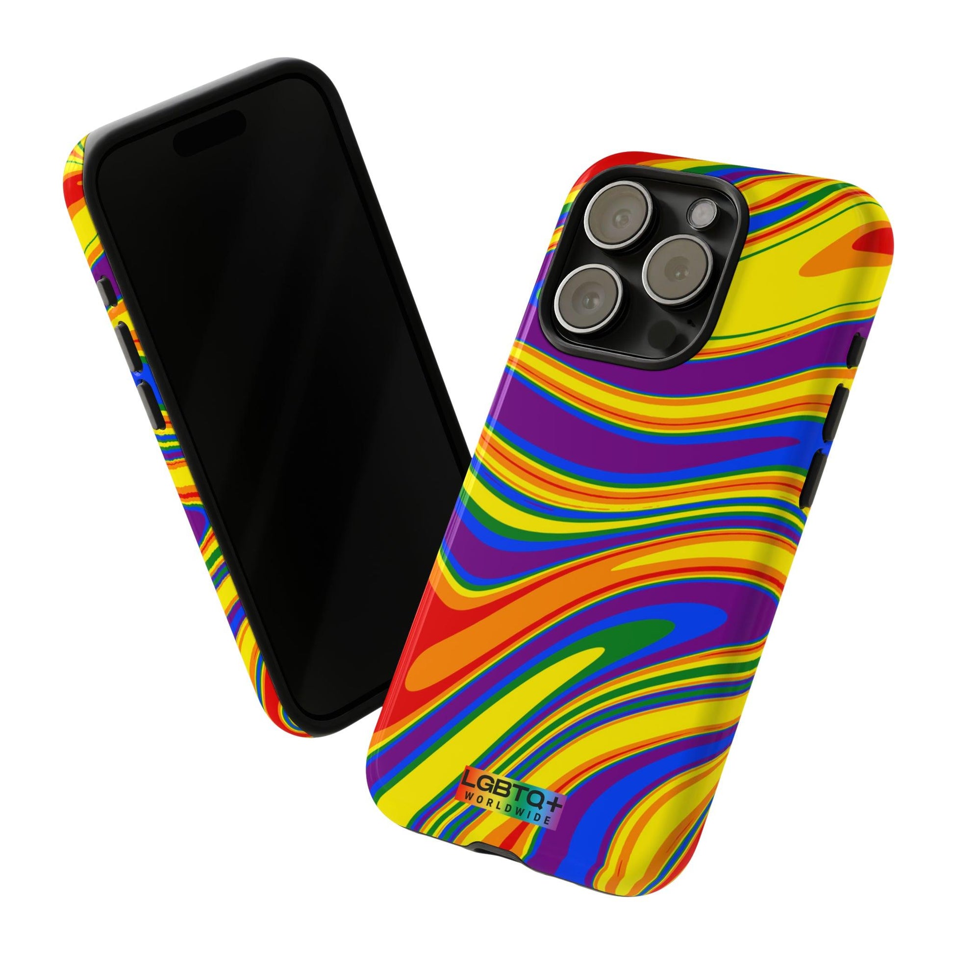 LGBTQWorldwide - ,,KUNST" Doppelgehäuse Handyhülle Accessories, Glossy, iPhone Cases, Matte, Phone accessory, Phone Cases, Samsung Cases, Thermo, Valentine's Day Picks lgbtq Bekleidung Accessoires unisex Zubehör