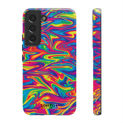 LGBTQWorldwide - ,,ABSTRACT" Doppelgehäuse Handyhülle Accessories, Glossy, iPhone Cases, Matte, Phone accessory, Phone Cases, Samsung Cases, Thermo, Valentine's Day Picks lgbtq Bekleidung Accessoires unisex Zubehör