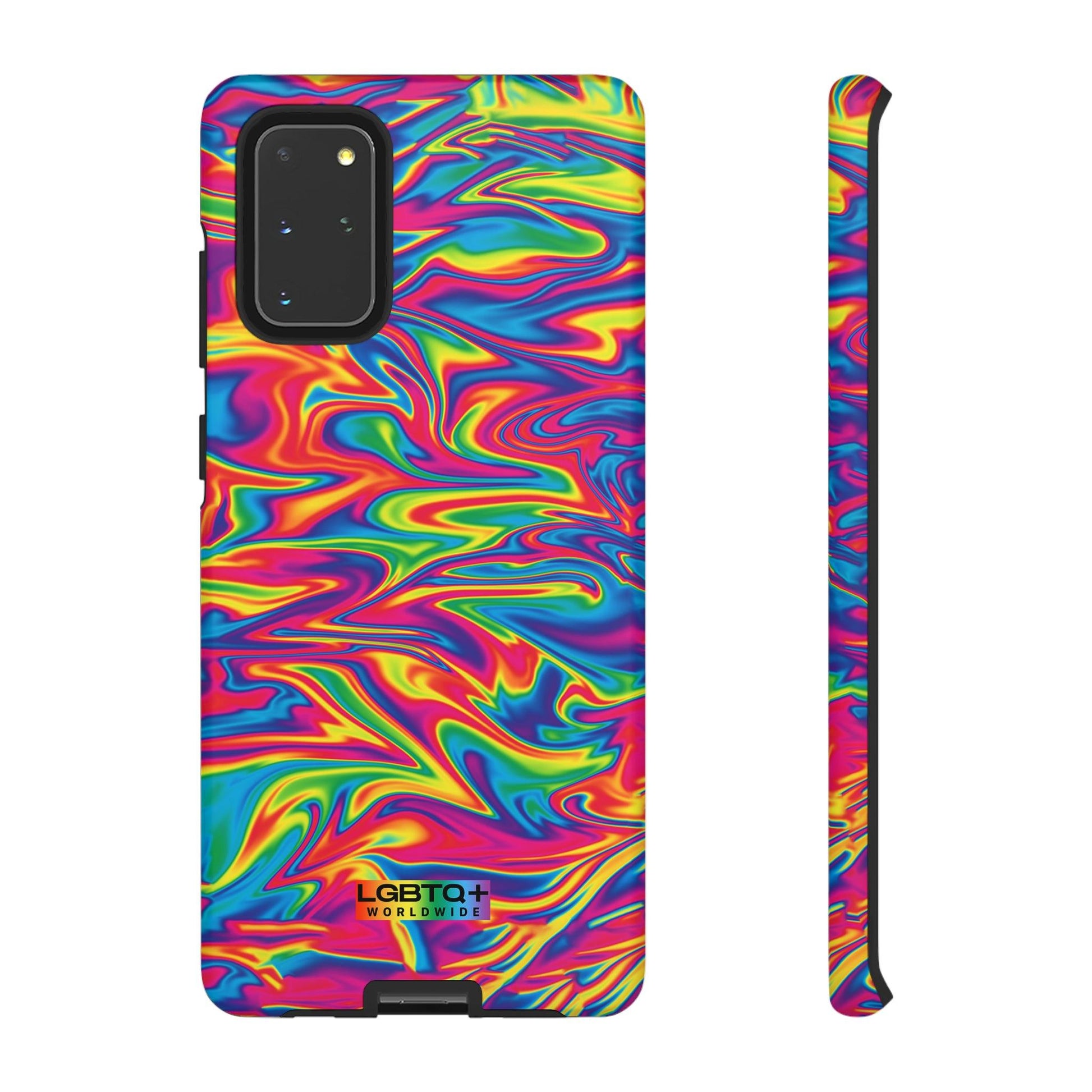 LGBTQWorldwide - ,,ABSTRACT" Doppelgehäuse Handyhülle Accessories, Glossy, iPhone Cases, Matte, Phone accessory, Phone Cases, Samsung Cases, Thermo, Valentine's Day Picks lgbtq Bekleidung Accessoires unisex Zubehör