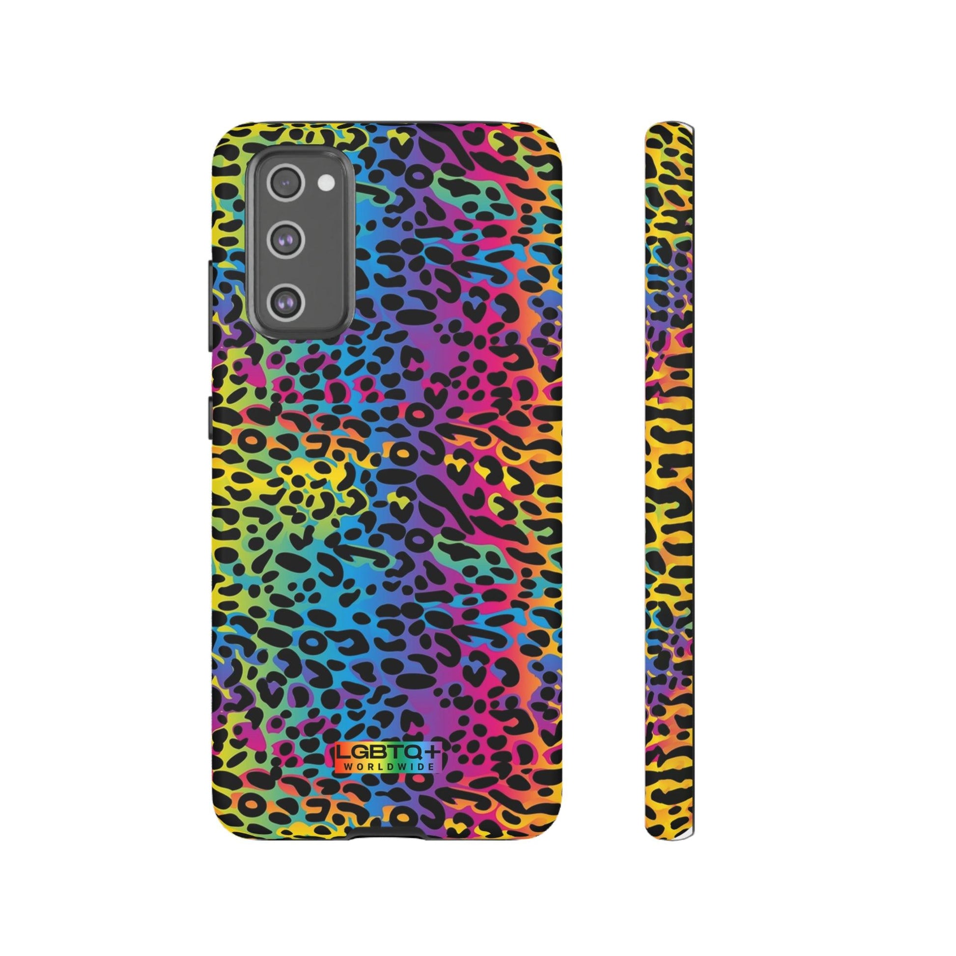 LGBTQWorldwide - ,,LEOPARD" Doppelgehäuse Handyhülle Accessories, Glossy, iPhone Cases, Matte, Phone accessory, Phone Cases, Samsung Cases, Thermo, Valentine's Day Picks lgbtq Bekleidung Accessoires unisex Zubehör