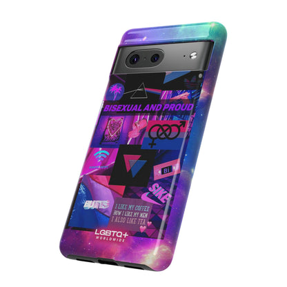 LGBTQWorldwide - ,,BISEXUAL" Doppelgehäuse Handyhülle Accessories, Glossy, iPhone Cases, Matte, Phone accessory, Phone Cases, Samsung Cases, Thermo, Valentine's Day Picks lgbtq Bekleidung Accessoires unisex Zubehör