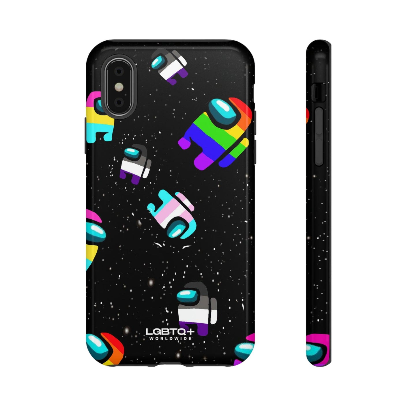 LGBTQWorldwide - ,,IMPOSTER" Doppelgehäuse Handyhülle Accessories, Glossy, iPhone Cases, Matte, Phone accessory, Phone Cases, Samsung Cases, Thermo, Valentine's Day Picks lgbtq Bekleidung Accessoires unisex Zubehör