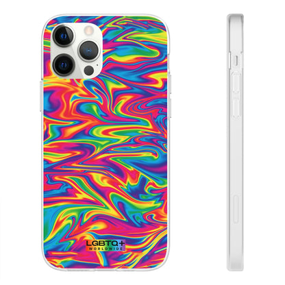 LGBTQWorldwide - ,,ABSTRACT" Flexible Handyhülle Accessories, Case, iPhone, iPhone Cases, Phone accessory, Phone Cases, Samsung Cases, silikon, Valentine's Day promotion lgbtq Bekleidung Accessoires unisex Zubehör