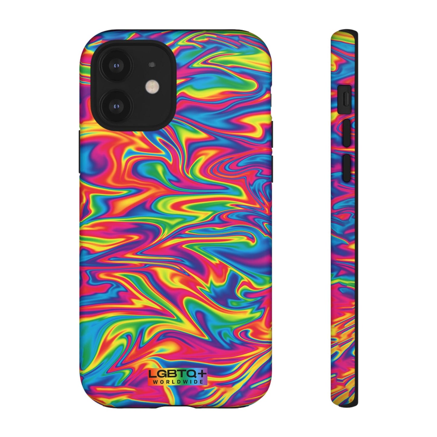 LGBTQWorldwide - ,,ABSTRACT" Doppelgehäuse Handyhülle Accessories, Glossy, iPhone Cases, Matte, Phone accessory, Phone Cases, Samsung Cases, Thermo, Valentine's Day Picks lgbtq Bekleidung Accessoires unisex Zubehör