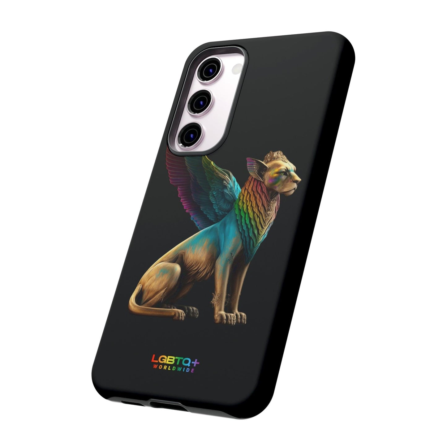 LGBTQWorldwide - ,,SPHINX" Doppelgehäuse Handyhülle Accessories, Glossy, iPhone Cases, Matte, Phone accessory, Phone Cases, Samsung Cases, tough, Valentine's Day Picks lgbtq Bekleidung Accessoires unisex Zubehör