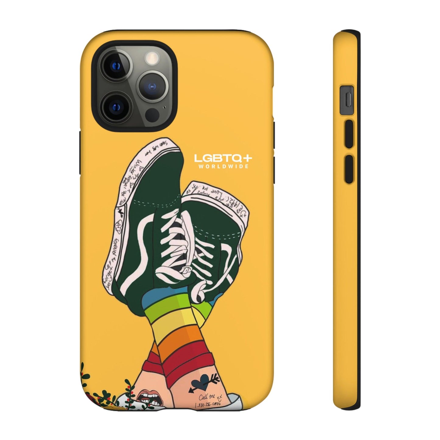 LGBTQWorldwide - ,,RELAX" Doppelgehäuse Handyhülle Accessories, Glossy, iPhone Cases, Matte, Phone accessory, Phone Cases, Samsung Cases, Thermo, Valentine's Day Picks lgbtq Bekleidung Accessoires unisex Zubehör