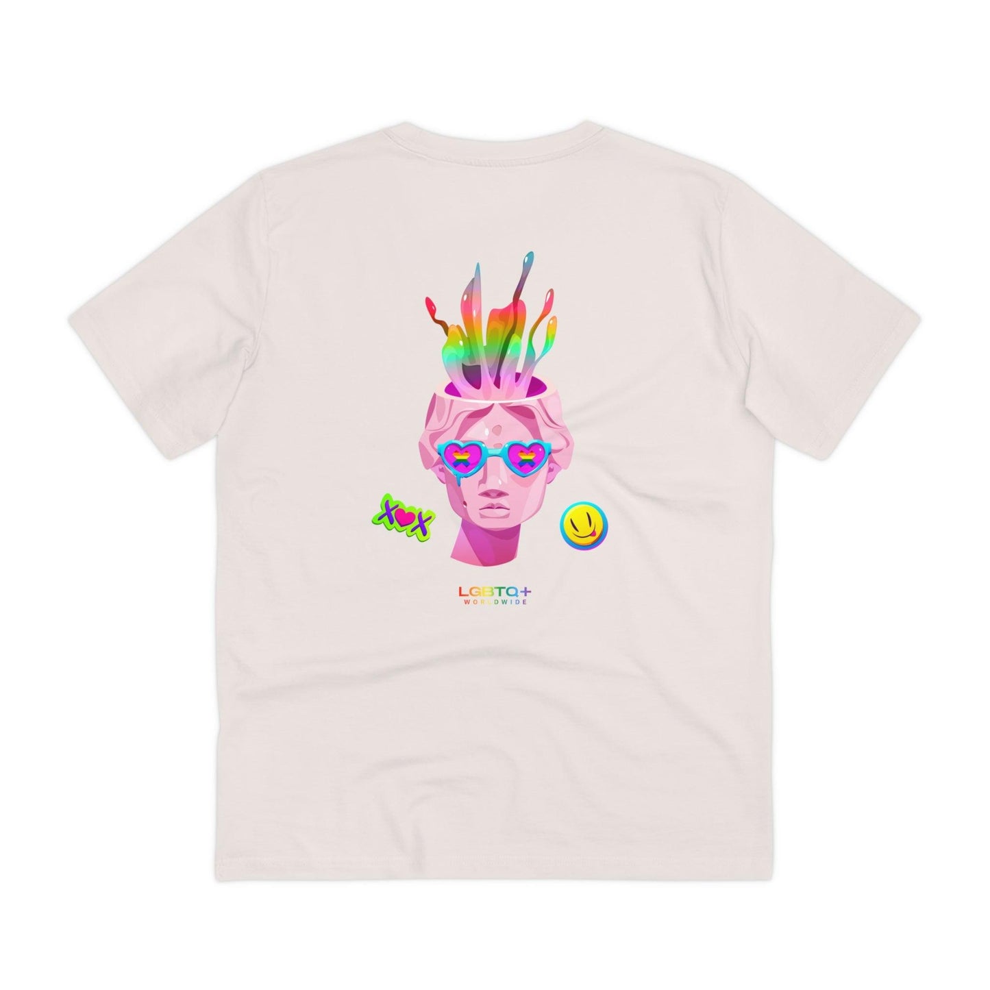 LGBTQWorldwide - ,,GEHIRN" Clothing, Cotton, Crew neck, DTG, Eco-friendly, Men's Clothing, Organic, Recycled, Regular fit, Sustainable, T-shirts, Unisex, Valentine's Day Picks, Vegan, Women's Clothing lgbtq Bekleidung Accessoires unisex Zubehör