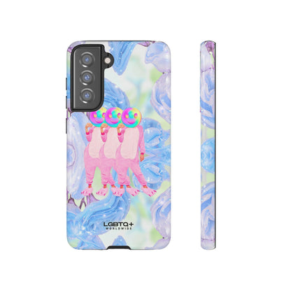 LGBTQWorldwide - ,,TEDDY BÄR" Doppelgehäuse Handyhülle Accessories, Glossy, iPhone Cases, Matte, Phone accessory, Phone Cases, Samsung Cases, Thermo, Valentine's Day Picks lgbtq Bekleidung Accessoires unisex Zubehör