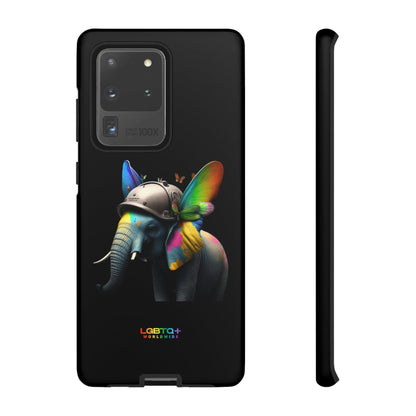 LGBTQWorldwide - ,,ELEFANT" Doppelgehäuse Handyhülle Accessories, Glossy, iPhone Cases, Matte, Phone accessory, Phone Cases, Samsung Cases, tough, Valentine's Day Picks lgbtq Bekleidung Accessoires unisex Zubehör