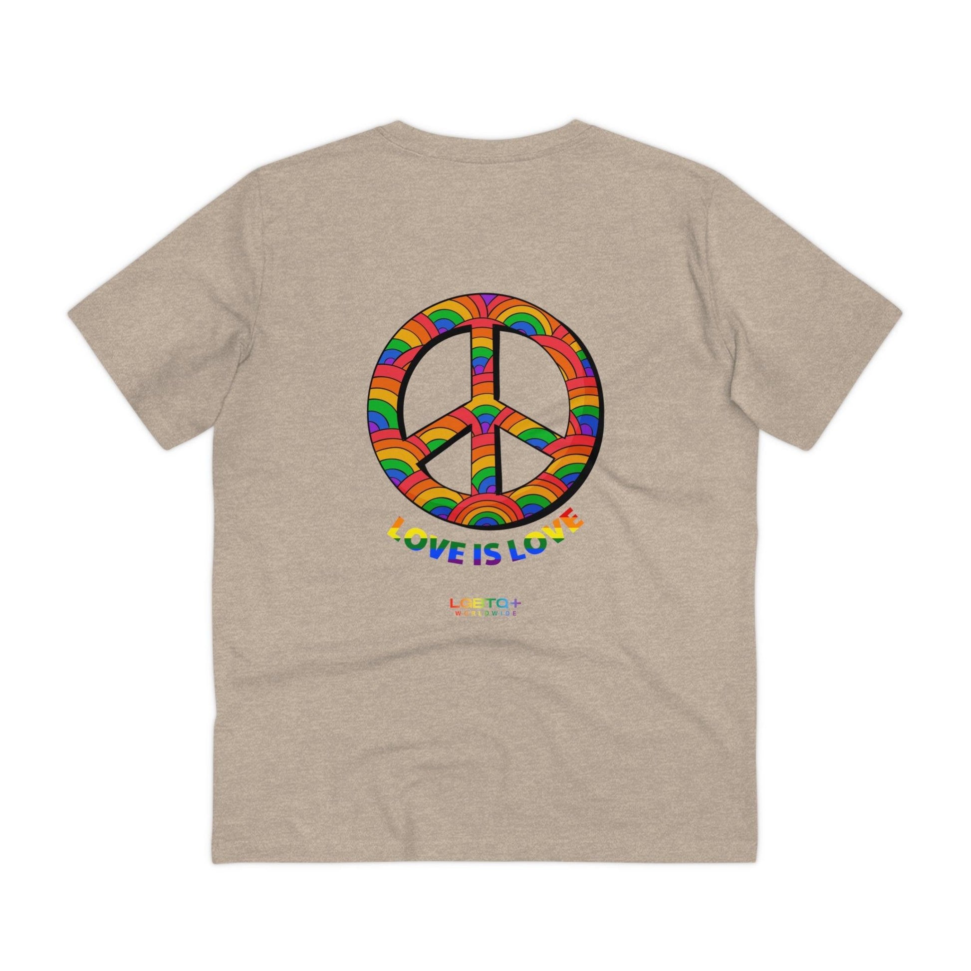 LGBTQWorldwide - ,,LIEBE IST LIEBE" Clothing, Cotton, Crew neck, DTG, Eco-friendly, Men's Clothing, Organic, Recycled, Regular fit, Sustainable, T-shirts, Unisex, Valentine's Day Picks, Vegan, Women's Clothing lgbtq Bekleidung Accessoires unisex Zubehör