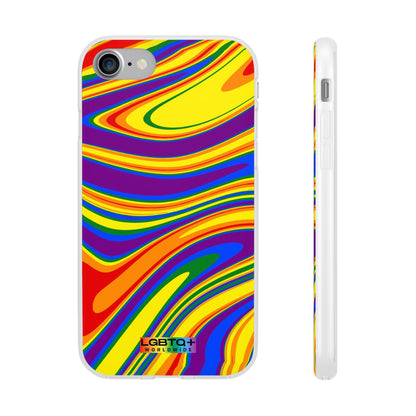 LGBTQWorldwide - ,,FARBEN" Flexible Handyhülle Accessories, Case, iPhone, iPhone Cases, Phone accessory, Phone Cases, Samsung Cases, silikon, Valentine's Day promotion lgbtq Bekleidung Accessoires unisex Zubehör