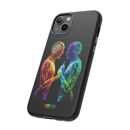 LGBTQWorldwide - ,,ZUSAMMEN" Doppelgehäuse Handyhülle Accessories, Glossy, iPhone Cases, Matte, Phone accessory, Phone Cases, Samsung Cases, tough, Valentine's Day Picks lgbtq Bekleidung Accessoires unisex Zubehör