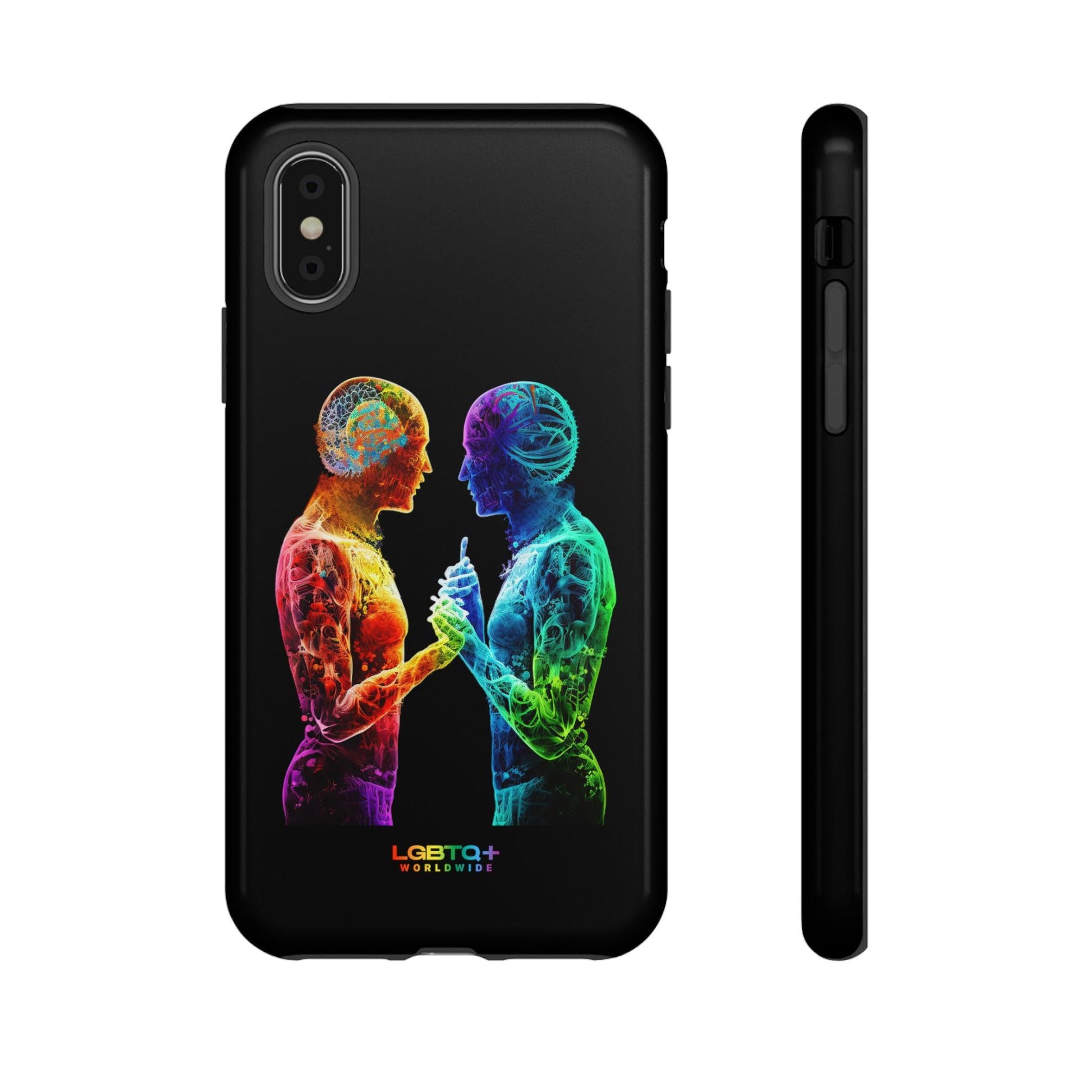 LGBTQWorldwide - ,,ZUSAMMEN" Doppelgehäuse Handyhülle Accessories, Glossy, iPhone Cases, Matte, Phone accessory, Phone Cases, Samsung Cases, tough, Valentine's Day Picks lgbtq Bekleidung Accessoires unisex Zubehör