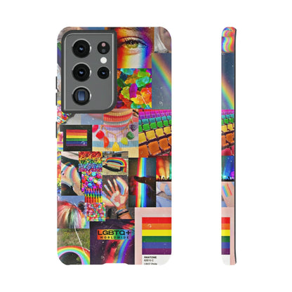 LGBTQWorldwide - ,,FARBEN" Doppelgehäuse Handyhülle Accessories, Glossy, iPhone Cases, Matte, Phone accessory, Phone Cases, Samsung Cases, Thermo, Valentine's Day Picks lgbtq Bekleidung Accessoires unisex Zubehör