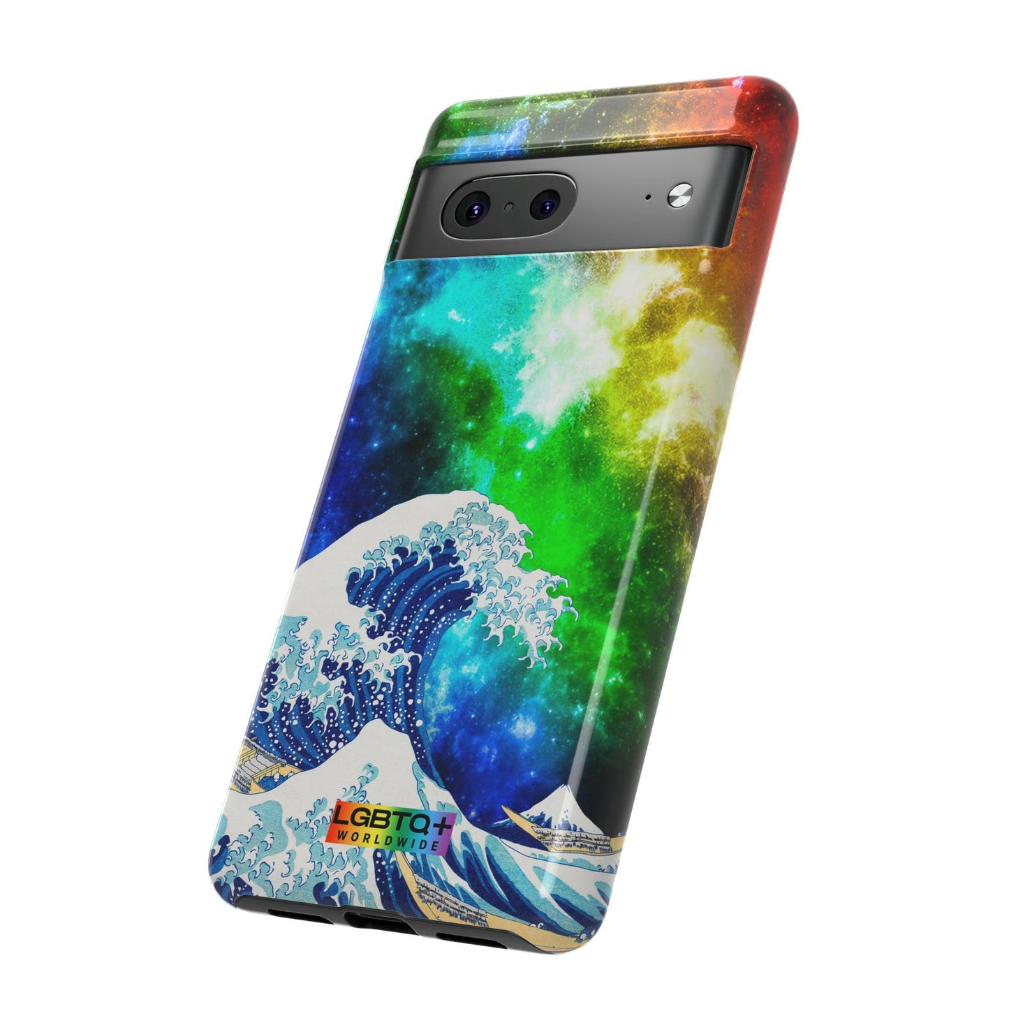 LGBTQWorldwide - ,,WELLE" Doppelgehäuse Handyhülle Accessories, Glossy, iPhone Cases, Matte, Phone accessory, Phone Cases, Samsung Cases, Thermo, Valentine's Day Picks lgbtq Bekleidung Accessoires unisex Zubehör