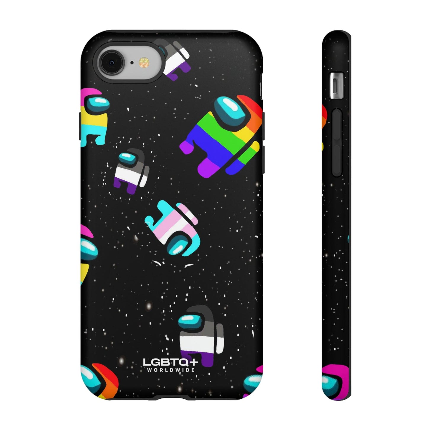 LGBTQWorldwide - ,,IMPOSTER" Doppelgehäuse Handyhülle Accessories, Glossy, iPhone Cases, Matte, Phone accessory, Phone Cases, Samsung Cases, Thermo, Valentine's Day Picks lgbtq Bekleidung Accessoires unisex Zubehör