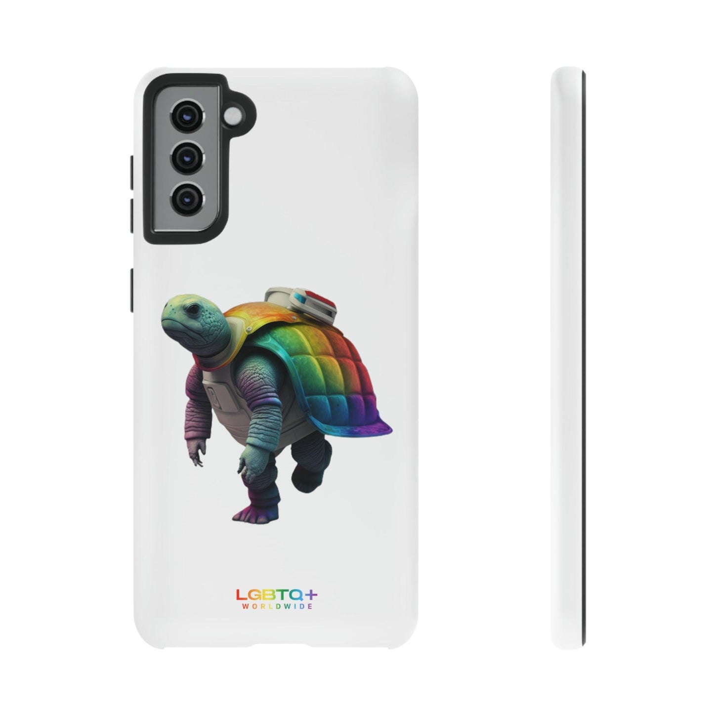 LGBTQWorldwide - ,,SCHILDKRÖTE" Doppelgehäuse Handyhülle Accessories, Glossy, iPhone Cases, Matte, Phone accessory, Phone Cases, Samsung Cases, tough, Valentine's Day Picks lgbtq Bekleidung Accessoires unisex Zubehör