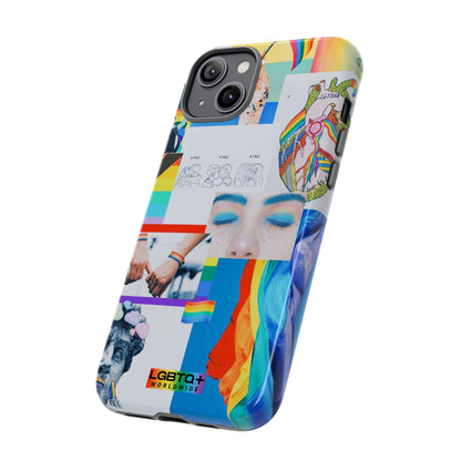 LGBTQWorldwide - ,,LEBEN"Doppelgehäuse Handyhülle Accessories, Glossy, iPhone Cases, Matte, Phone accessory, Phone Cases, Samsung Cases, Thermo, Valentine's Day Picks lgbtq Bekleidung Accessoires unisex Zubehör