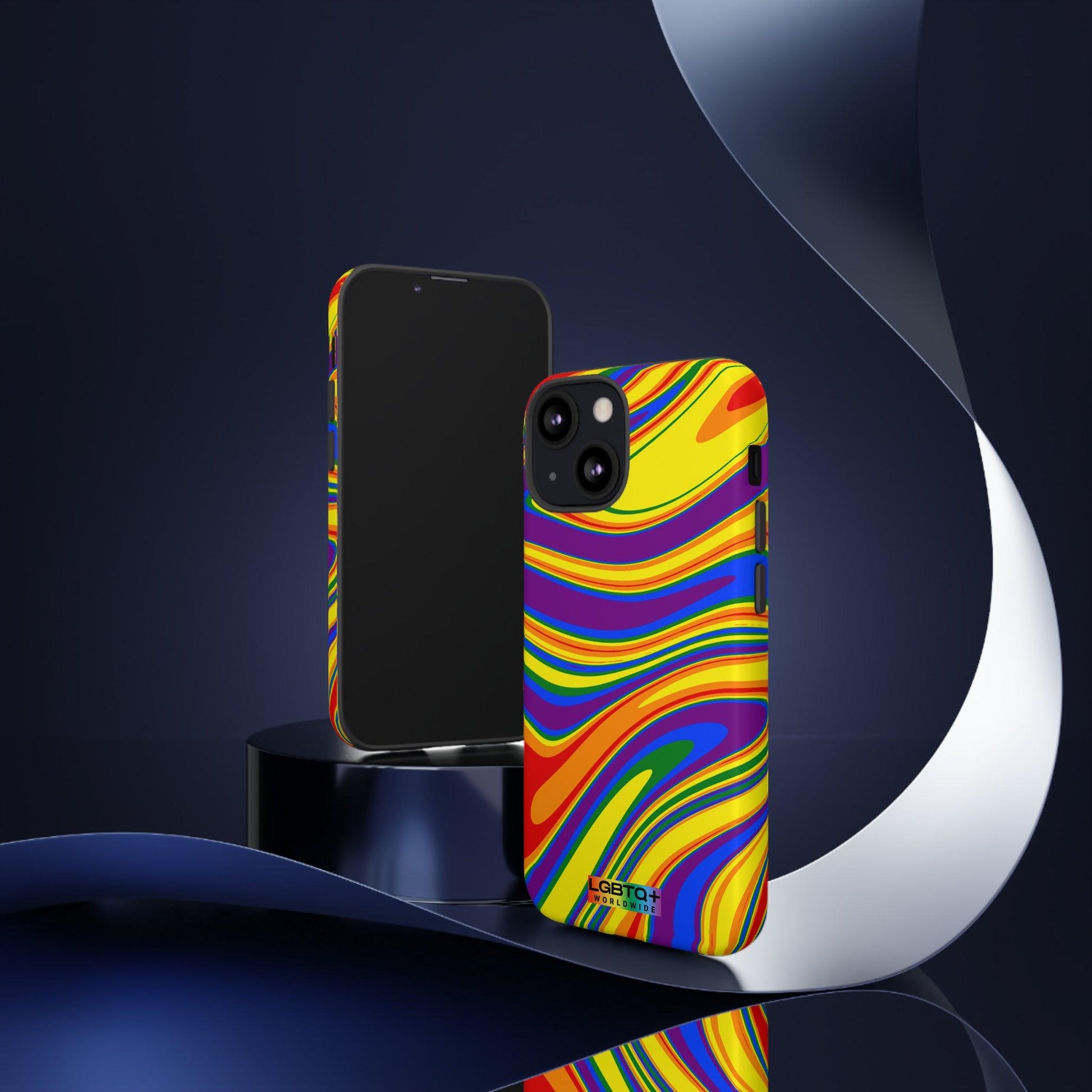 LGBTQWorldwide - ,,KUNST" Doppelgehäuse Handyhülle Accessories, Glossy, iPhone Cases, Matte, Phone accessory, Phone Cases, Samsung Cases, Thermo, Valentine's Day Picks lgbtq Bekleidung Accessoires unisex Zubehör