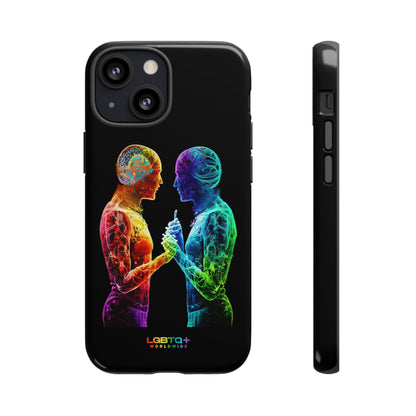 LGBTQWorldwide - ,,ZUSAMMEN" Doppelgehäuse Handyhülle Accessories, Glossy, iPhone Cases, Matte, Phone accessory, Phone Cases, Samsung Cases, tough, Valentine's Day Picks lgbtq Bekleidung Accessoires unisex Zubehör