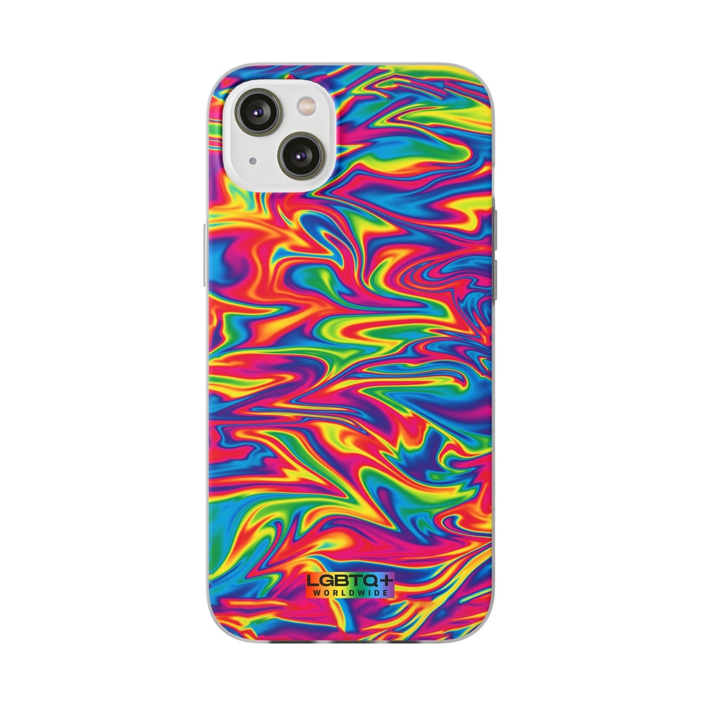 LGBTQWorldwide - ,,ABSTRACT" Flexible Handyhülle Accessories, Case, iPhone, iPhone Cases, Phone accessory, Phone Cases, Samsung Cases, silikon, Valentine's Day promotion lgbtq Bekleidung Accessoires unisex Zubehör