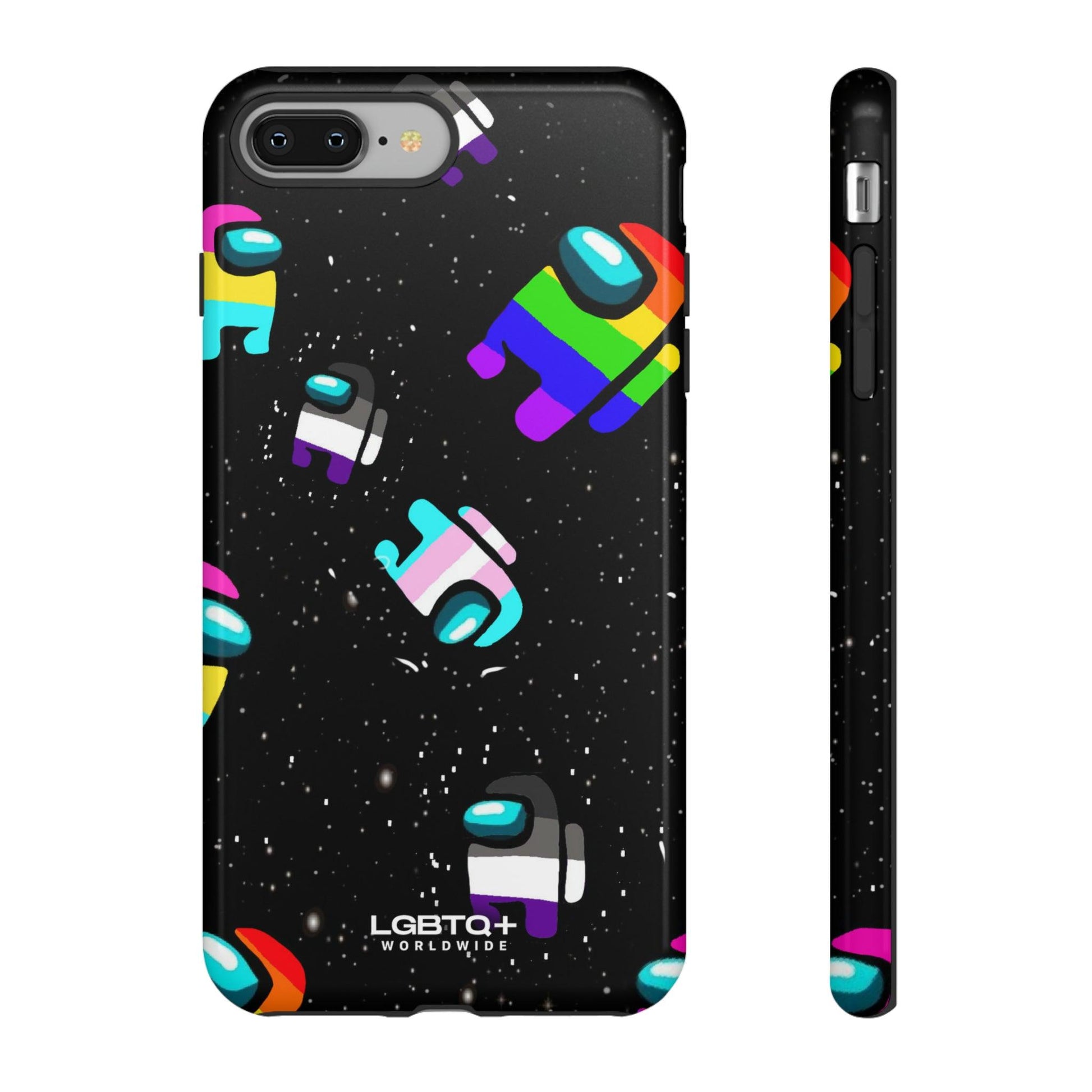 LGBTQWorldwide - ,,IMPOSTER" Doppelgehäuse Handyhülle Accessories, Glossy, iPhone Cases, Matte, Phone accessory, Phone Cases, Samsung Cases, Thermo, Valentine's Day Picks lgbtq Bekleidung Accessoires unisex Zubehör