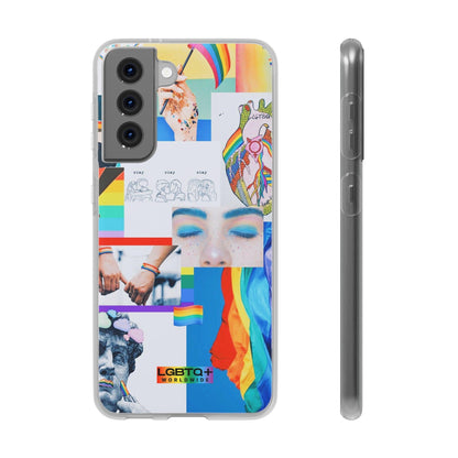 LGBTQWorldwide - ,,SEI FREI" Flexible Handyhülle Accessories, Case, iPhone, iPhone Cases, Phone accessory, Phone Cases, Samsung Cases, silikon, Valentine's Day promotion lgbtq Bekleidung Accessoires unisex Zubehör