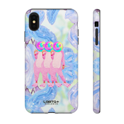 LGBTQWorldwide - ,,TEDDY BÄR" Doppelgehäuse Handyhülle Accessories, Glossy, iPhone Cases, Matte, Phone accessory, Phone Cases, Samsung Cases, Thermo, Valentine's Day Picks lgbtq Bekleidung Accessoires unisex Zubehör