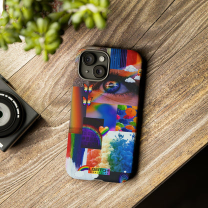 LGBTQWorldwide - ,,VISION" Doppelgehäuse Handyhülle Accessories, Glossy, iPhone Cases, Matte, Phone accessory, Phone Cases, Samsung Cases, Thermo, Valentine's Day Picks lgbtq Bekleidung Accessoires unisex Zubehör