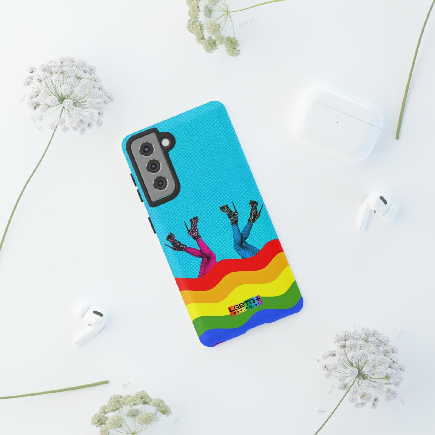 LGBTQWorldwide - ,,FÜßE" Doppelgehäuse Handyhülle Accessories, Glossy, iPhone Cases, Matte, Phone accessory, Phone Cases, Samsung Cases, Thermo, Valentine's Day Picks lgbtq Bekleidung Accessoires unisex Zubehör