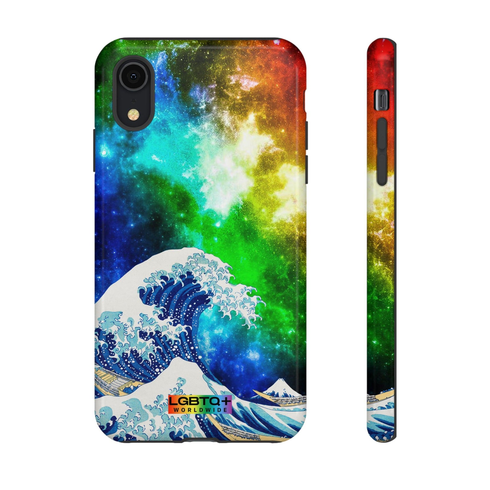 LGBTQWorldwide - ,,WELLE" Doppelgehäuse Handyhülle Accessories, Glossy, iPhone Cases, Matte, Phone accessory, Phone Cases, Samsung Cases, Thermo, Valentine's Day Picks lgbtq Bekleidung Accessoires unisex Zubehör