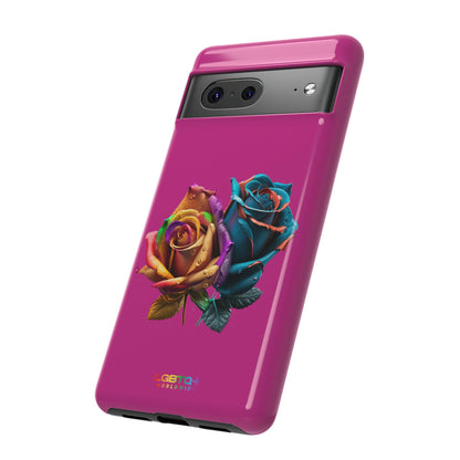 LGBTQWorldwide - ,,ROSEN" Doppelgehäuse Handyhülle Accessories, Glossy, iPhone Cases, Matte, Phone accessory, Phone Cases, Samsung Cases, tough, Valentine's Day Picks lgbtq Bekleidung Accessoires unisex Zubehör