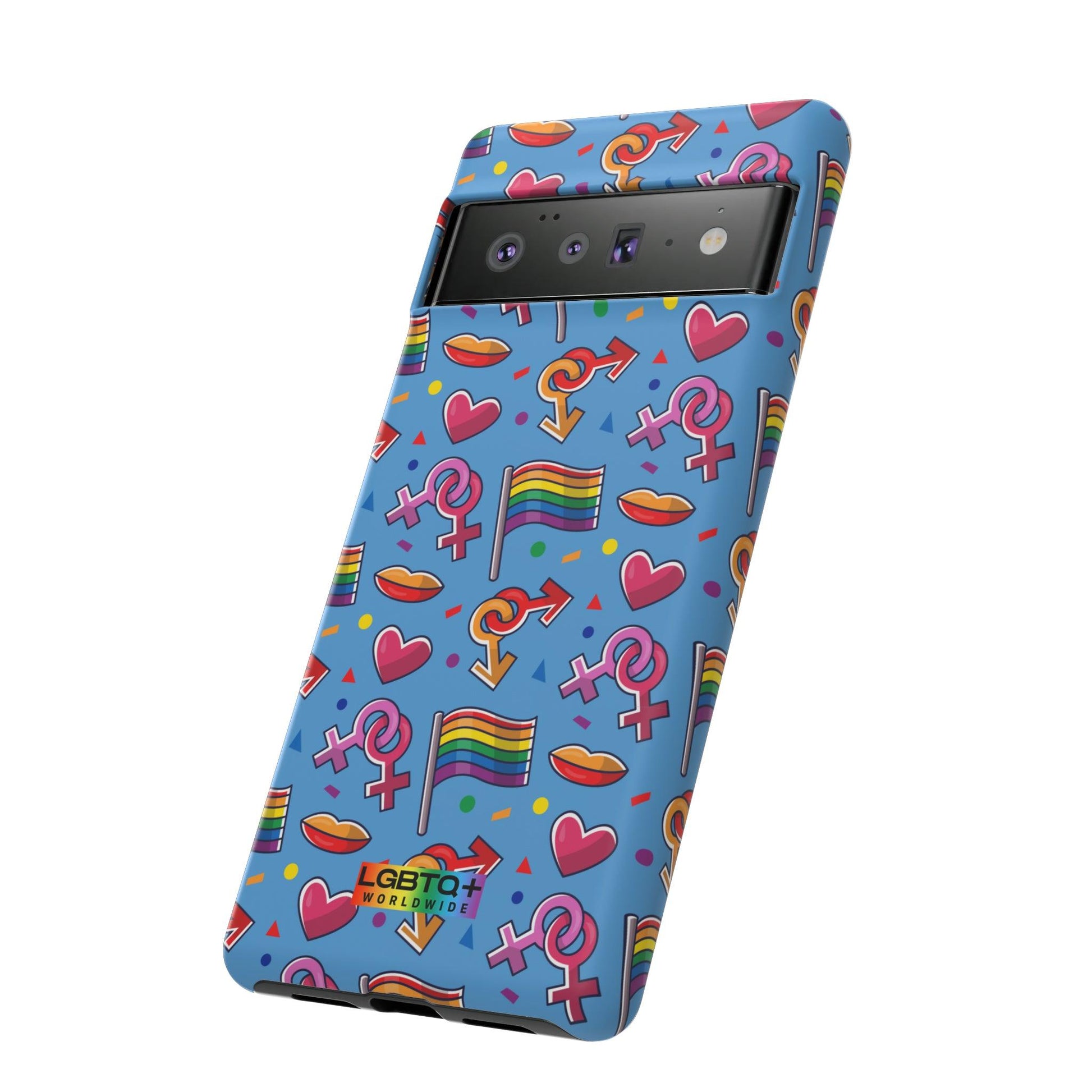 LGBTQWorldwide - ,,FÜHL DICH FREI" Doppelgehäuse Handyhülle Accessories, Glossy, iPhone Cases, Matte, Phone accessory, Phone Cases, Samsung Cases, Thermo, Valentine's Day Picks lgbtq Bekleidung Accessoires unisex Zubehör