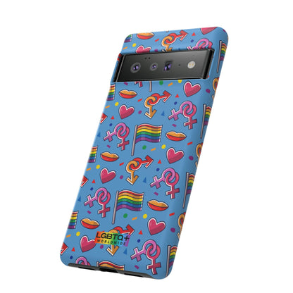 LGBTQWorldwide - ,,FÜHL DICH FREI" Doppelgehäuse Handyhülle Accessories, Glossy, iPhone Cases, Matte, Phone accessory, Phone Cases, Samsung Cases, Thermo, Valentine's Day Picks lgbtq Bekleidung Accessoires unisex Zubehör