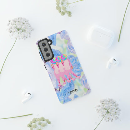 LGBTQWorldwide - ,,TEDDY BÄR" Doppelgehäuse Handyhülle Accessories, Glossy, iPhone Cases, Matte, Phone accessory, Phone Cases, Samsung Cases, Thermo, Valentine's Day Picks lgbtq Bekleidung Accessoires unisex Zubehör