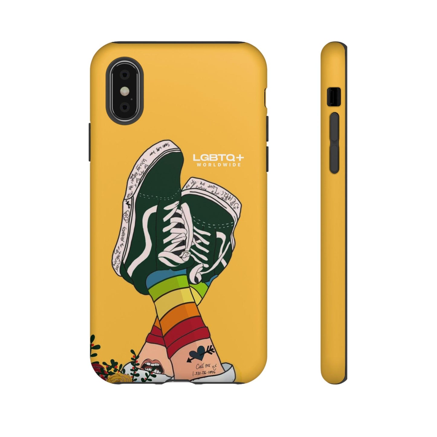 LGBTQWorldwide - ,,RELAX" Doppelgehäuse Handyhülle Accessories, Glossy, iPhone Cases, Matte, Phone accessory, Phone Cases, Samsung Cases, Thermo, Valentine's Day Picks lgbtq Bekleidung Accessoires unisex Zubehör