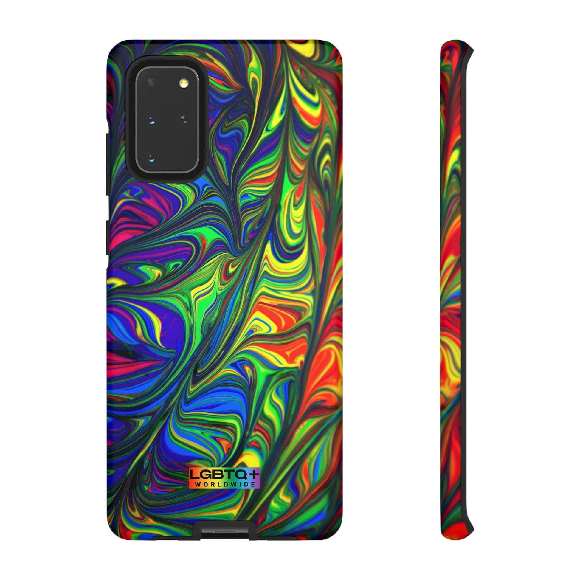 LGBTQWorldwide - ,,ILLUSION" Doppelgehäuse Handyhülle Accessories, Glossy, iPhone Cases, Matte, Phone accessory, Phone Cases, Samsung Cases, Thermo, Valentine's Day Picks lgbtq Bekleidung Accessoires unisex Zubehör