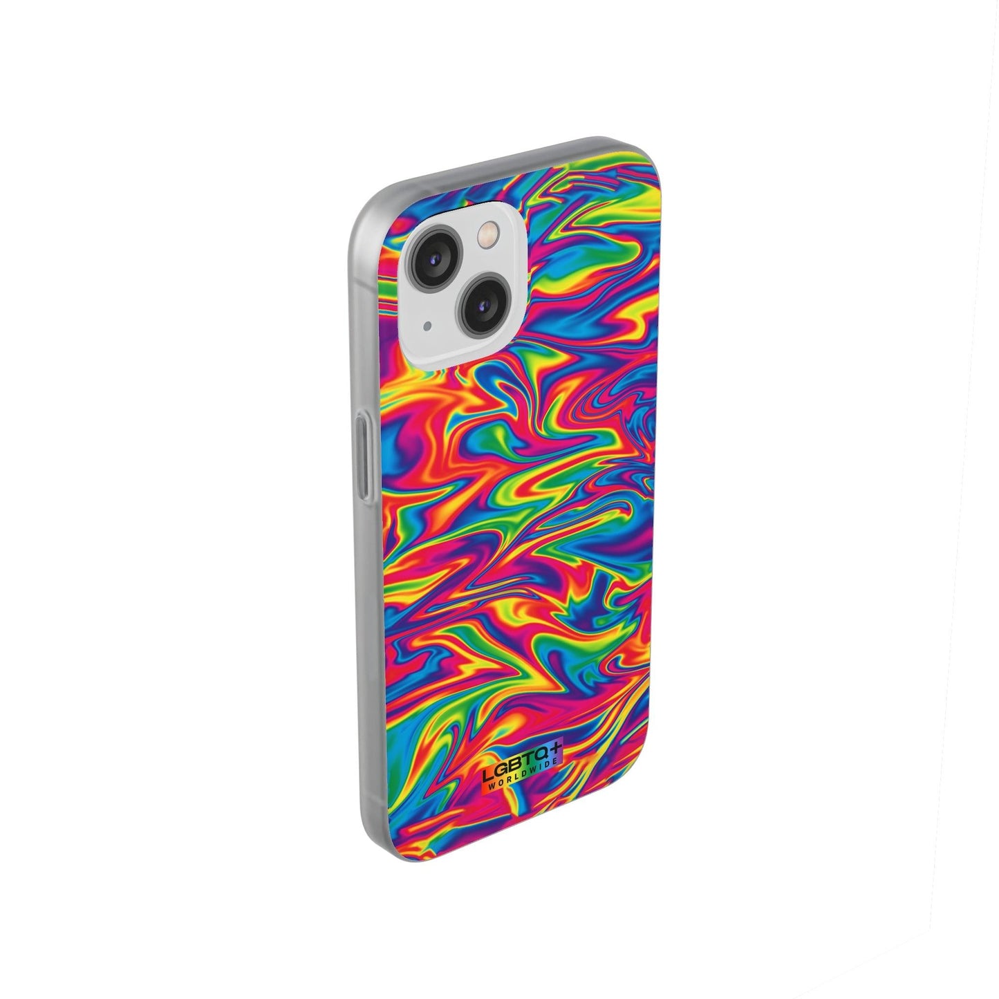 LGBTQWorldwide - ,,ABSTRACT" Flexible Handyhülle Accessories, Case, iPhone, iPhone Cases, Phone accessory, Phone Cases, Samsung Cases, silikon, Valentine's Day promotion lgbtq Bekleidung Accessoires unisex Zubehör