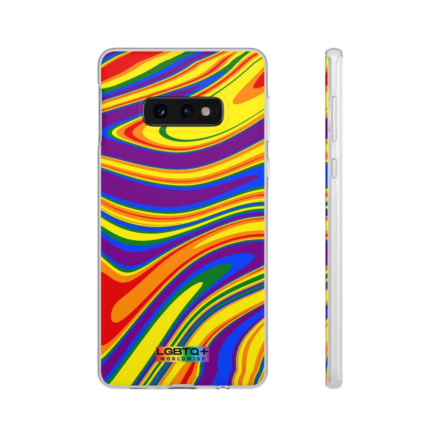 LGBTQWorldwide - ,,FARBEN" Flexible Handyhülle Accessories, Case, iPhone, iPhone Cases, Phone accessory, Phone Cases, Samsung Cases, silikon, Valentine's Day promotion lgbtq Bekleidung Accessoires unisex Zubehör