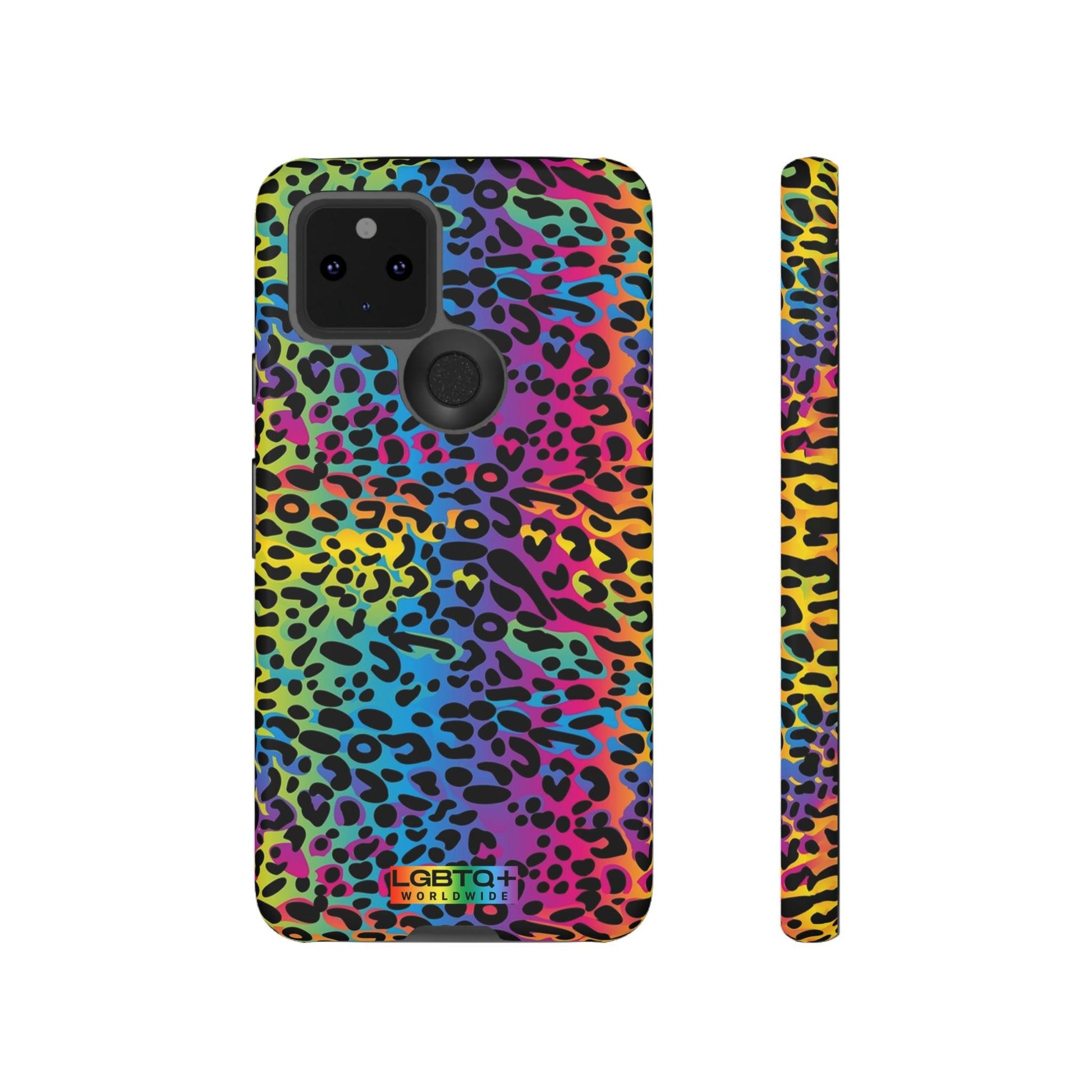 LGBTQWorldwide - ,,LEOPARD" Doppelgehäuse Handyhülle Accessories, Glossy, iPhone Cases, Matte, Phone accessory, Phone Cases, Samsung Cases, Thermo, Valentine's Day Picks lgbtq Bekleidung Accessoires unisex Zubehör