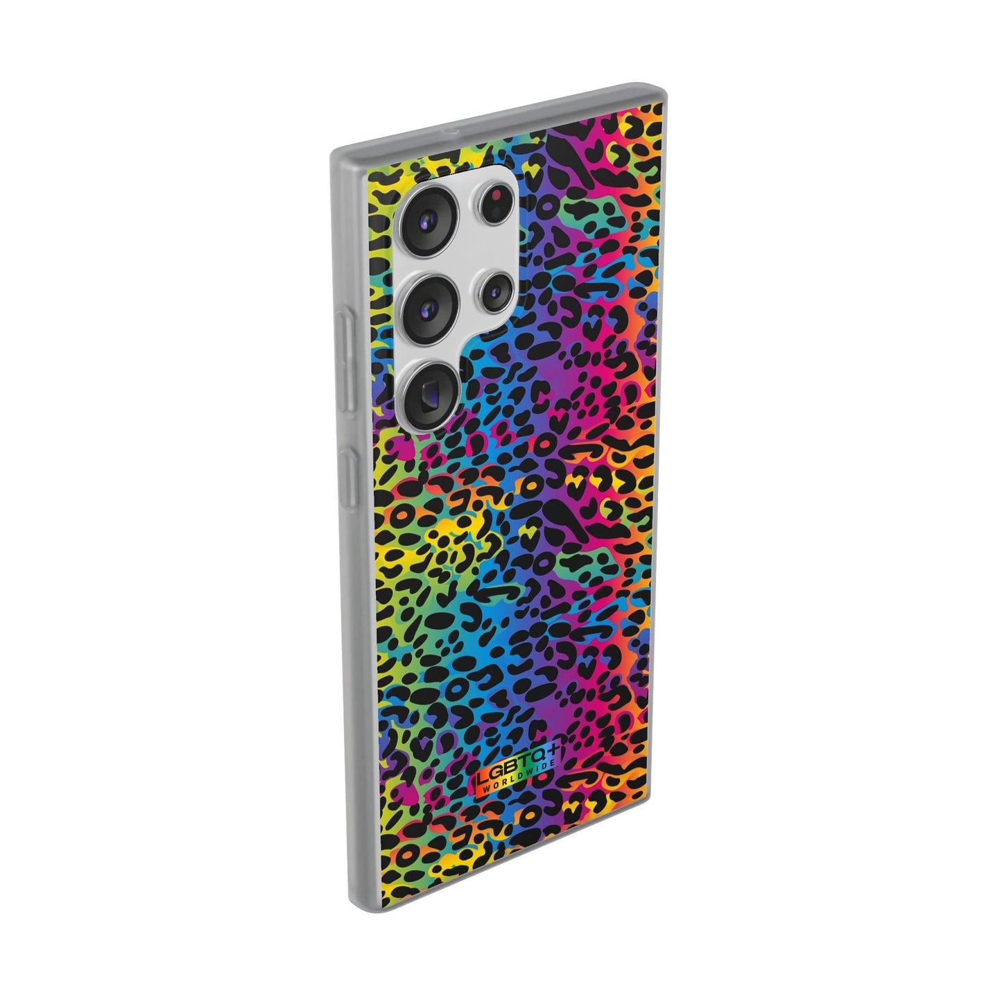 LGBTQWorldwide - ,,LEOPARD" Flexible Handyhülle Accessories, Case, iPhone, iPhone Cases, Phone accessory, Phone Cases, Samsung Cases, silikon, Valentine's Day promotion lgbtq Bekleidung Accessoires unisex Zubehör