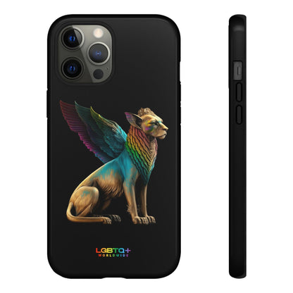 LGBTQWorldwide - ,,SPHINX" Doppelgehäuse Handyhülle Accessories, Glossy, iPhone Cases, Matte, Phone accessory, Phone Cases, Samsung Cases, tough, Valentine's Day Picks lgbtq Bekleidung Accessoires unisex Zubehör