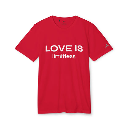 LOVE IS LIMITLESS – Movement T-Shirt – Limited Edition – Adidas