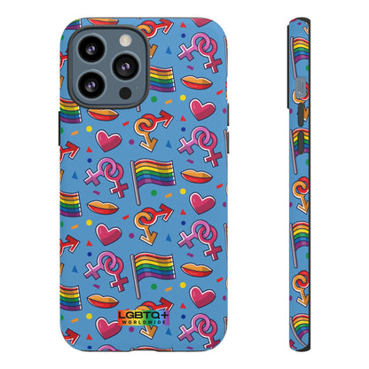 LGBTQWorldwide - ,,FÜHL DICH FREI" Doppelgehäuse Handyhülle Accessories, Glossy, iPhone Cases, Matte, Phone accessory, Phone Cases, Samsung Cases, Thermo, Valentine's Day Picks lgbtq Bekleidung Accessoires unisex Zubehör