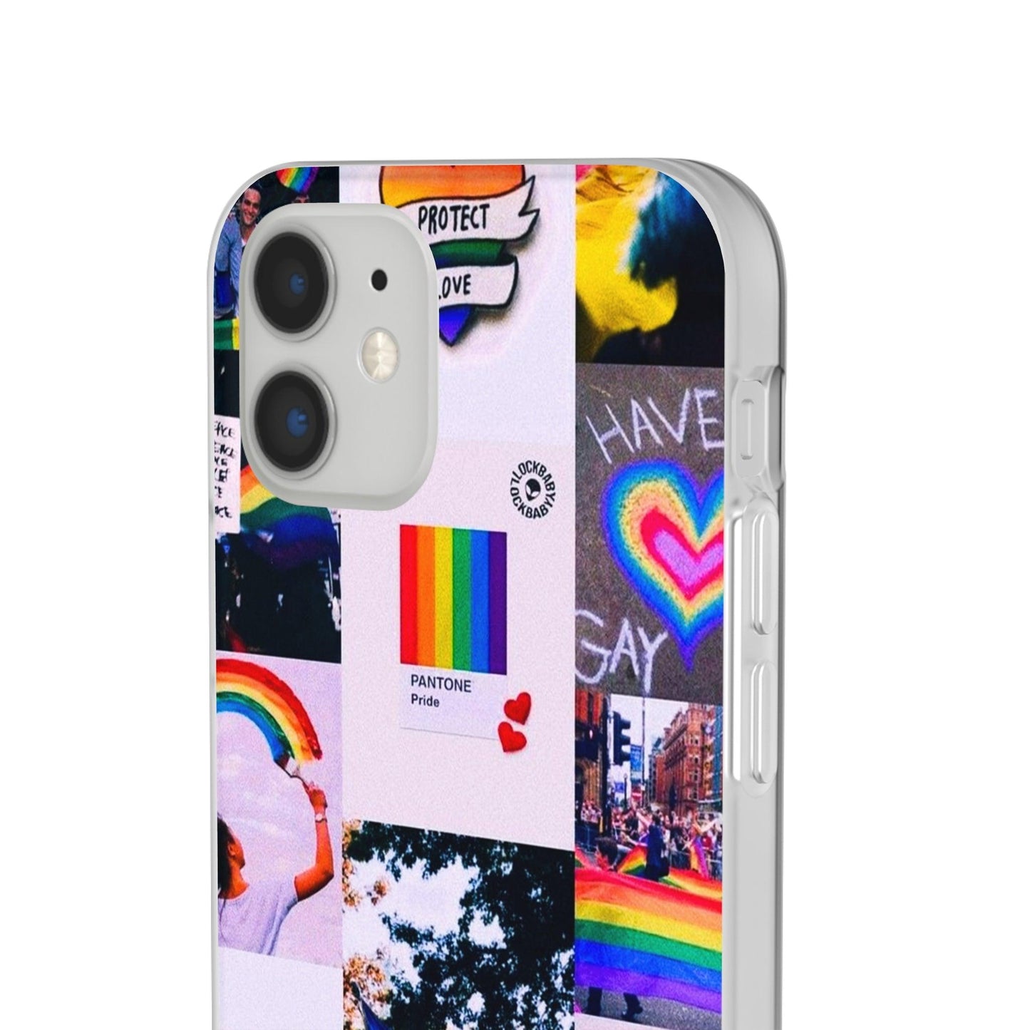 LGBTQWorldwide - ,,REGENBOGEN" Flexible Handyhülle Accessories, Case, iPhone, iPhone Cases, Phone accessory, Phone Cases, Samsung Cases, silikon, Valentine's Day promotion lgbtq Bekleidung Accessoires unisex Zubehör